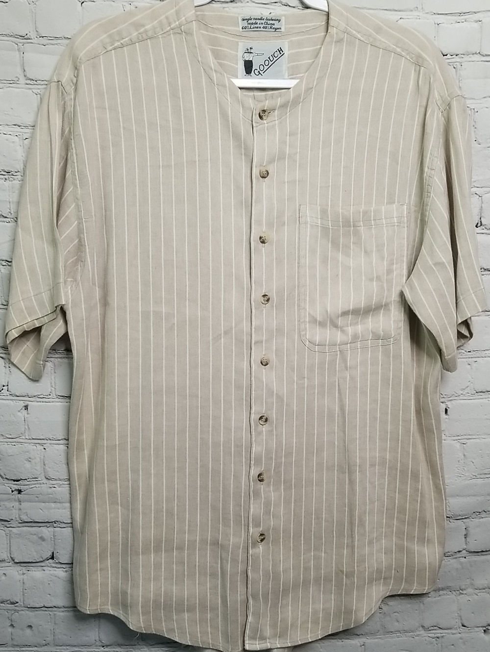 GOOUCH mens shirt size Medium